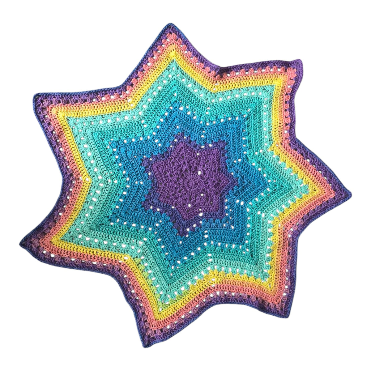 Crochet Star blanket