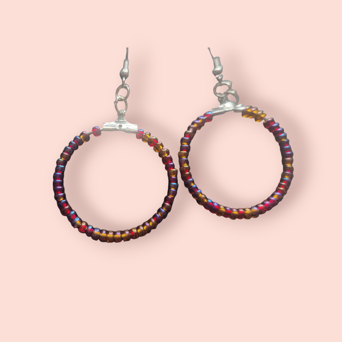 hoop earrings