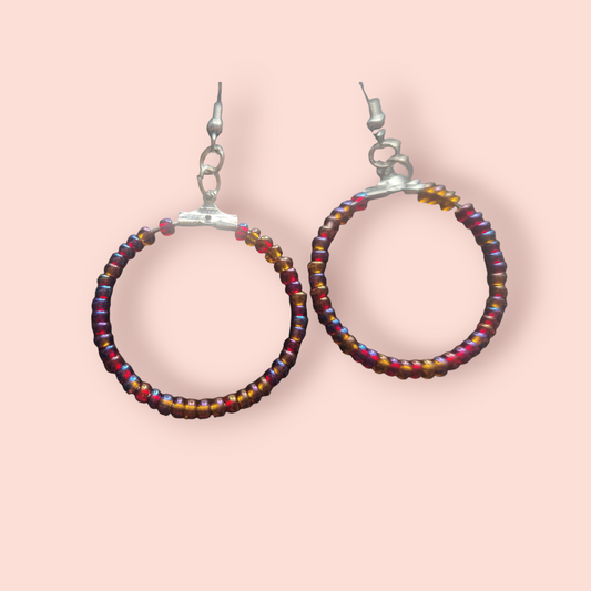 hoop earrings